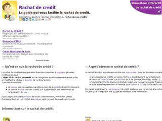 Rachat de crédit - Rachat-de-credit.fr