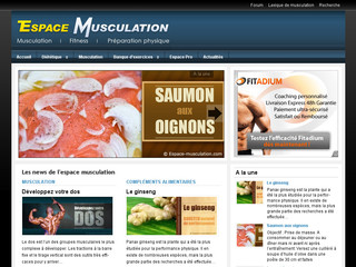 Musculation : espace musculation | Espace-musculation.com