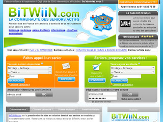 Aperçu visuel du site http://www.bitwiin.com