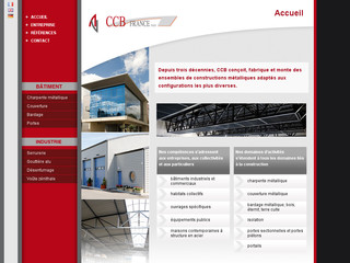 Aperçu visuel du site http://www.ccb-france.fr