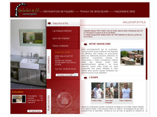 Aperçu visuel du site http://www.galuchotetfils-30.com