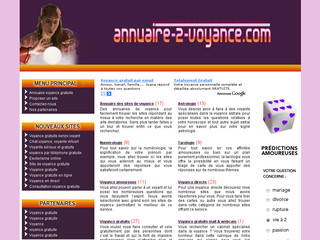 Aperçu visuel du site http://www.annuaire-2-voyance.com