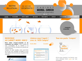 Aperçu visuel du site http://www.morelsinico.fr