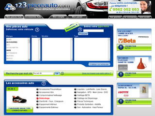 123pieceauto.com - Large choix de pièces détachées