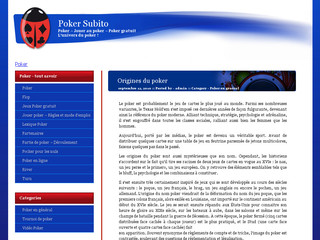 Aperçu visuel du site http://pokersubito.fr