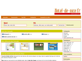 Aperçu visuel du site http://hotel-de-nice.fr/