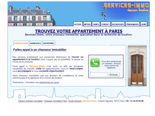 Services-Immo, chasseur immobilier location - Services-immo.net