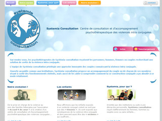 Aperçu visuel du site http://systemia-consultation.fr