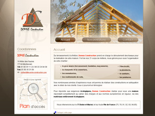Aperçu visuel du site http://www.la-porta-constructions.com