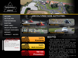 Performances Drive - Karting (Loire) - Performances-drive.fr