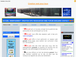 Hébergement web gratuit avec Hebergement.bpr-afrique.com