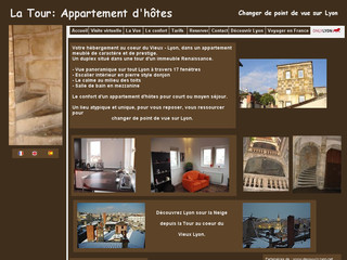 Aperçu visuel du site http://www.latour-lyon.com