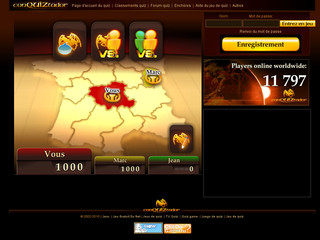 Aperçu visuel du site http://www.conquiztador.fr
