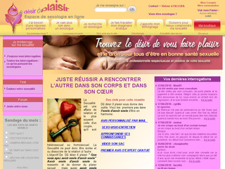 Aperçu visuel du site http://www.dudesiroplaisir.com