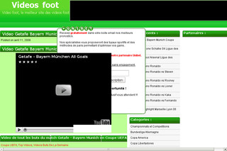 Aperçu visuel du site http://www.videos-foot.com
