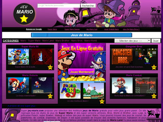 Aperçu visuel du site http://jeu-mario.com