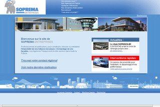 Aperçu visuel du site http://www.soprema-entreprises.fr/