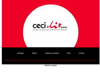 Aperçu visuel du site http://www.cecidit.fr/