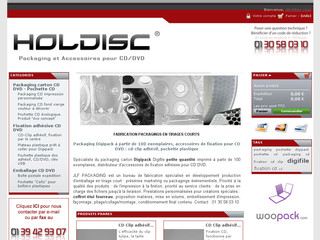 Holdiscshop - Pochette et packaging dvd