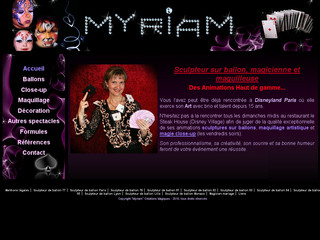 Sculpteur-de-ballon.com - Myriam, Magicienne, Sculpteur de ballon