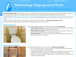 Plomberie - Dépannage urgent : débouchage à Paris - Debouchagecanalisation.com