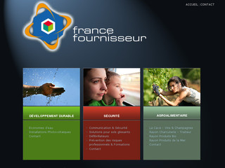 Aperçu visuel du site http://www.france-fournisseur.fr