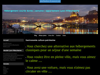 Visiter Lyon, trouver le Répit à Villeurbanne - Un-toit-un-mois.l-et-v.com
