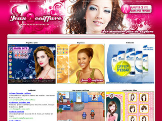 Jeu de coiffure sur Jeux2coiffure.fr Jeu de coiffure sur Jeux2coiffure.fr
