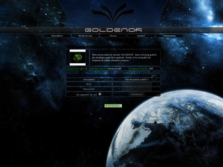 Aperçu visuel du site http://www.goldenor.com