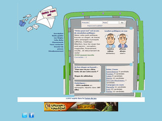 Aperçu visuel du site http://votezpourmoi.com/