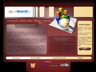 Aperçu visuel du site http://www.qualiback.com