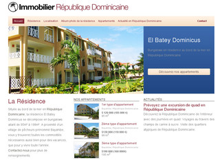 Aperçu visuel du site http://www.immobilier-rep-dom.com/