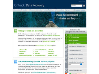 Aperçu visuel du site http://www.ontrack.fr