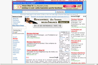 Aperçu visuel du site http://www.musiqueray.org/
