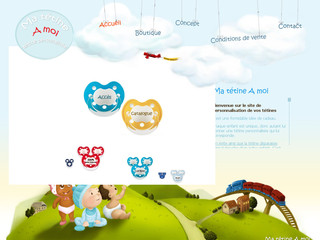 Aperçu visuel du site http://www.matetineamoi.fr