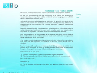 Aperçu visuel du site http://www.lillo.fr