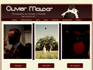 Aperçu visuel du site http://www.mariage-de-photos.fr