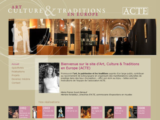 Art, Culture et Traditions en Europe - Acte-europe-21.fr