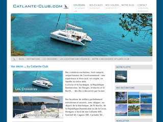 Aperçu visuel du site http://www.catlante-club.com