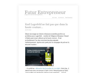 Aperçu visuel du site http://entrepreneur.6eme-blog.com