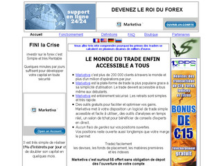 Aperçu visuel du site http://marketiva.free.fr