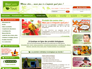 Boutique Bio BioComTout - Biocomtout.com