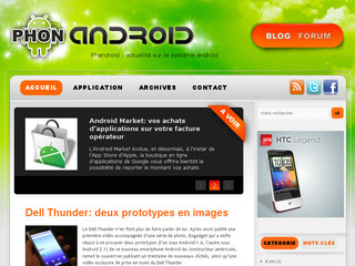 Phone Android : votre blog sur Android - Phonandroid.com
