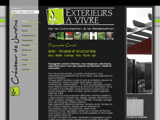 Aperçu visuel du site http://www.paysagiste-conseil-rennes.com