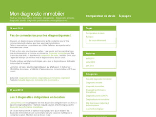Aperçu visuel du site http://mon-diagnostic.com
