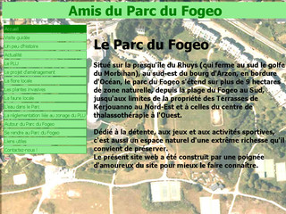 Aperçu visuel du site http://fogeo.free.fr