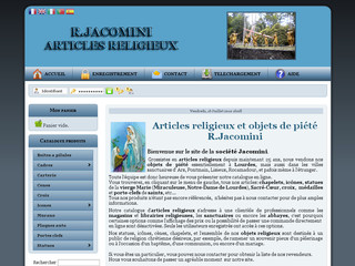 Aperçu visuel du site http://www.jacomini.fr