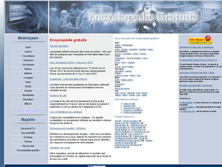 Encyclopedie Gratuite sur encyclopedie-gratuite.fr