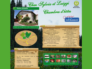 Aperçu visuel du site http://www.chambres-dhotes-vosges.com/