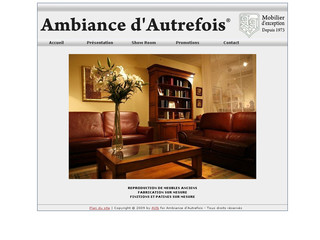 Aperçu visuel du site http://www.ambiancedautrefois.fr